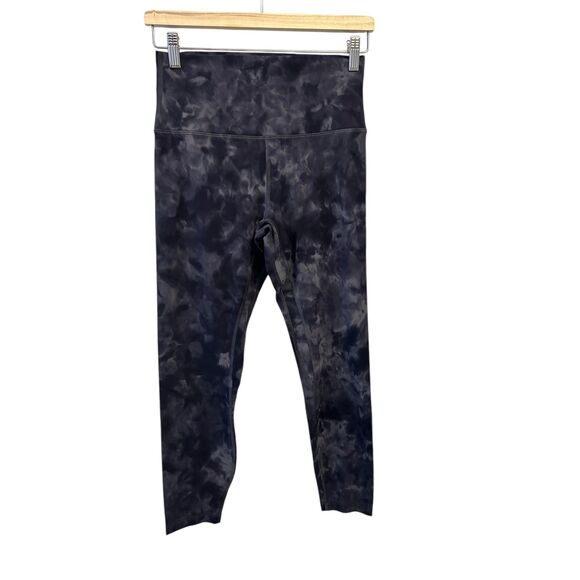 Lululemon Align HR Pant 25” Size 8 Diamond Dye Pitch Grey Graphite DDPG 04971 - Picture 1 of 5